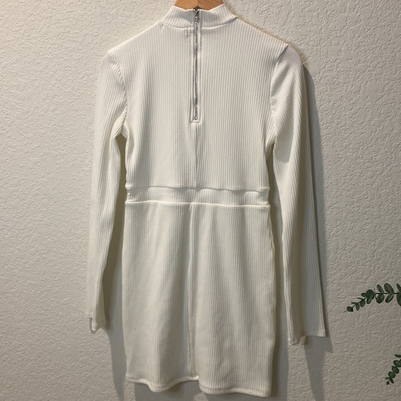 LANI the Label Mock Turtle Neck Long Sleeve Fitted Dress - Picture 8 of 11